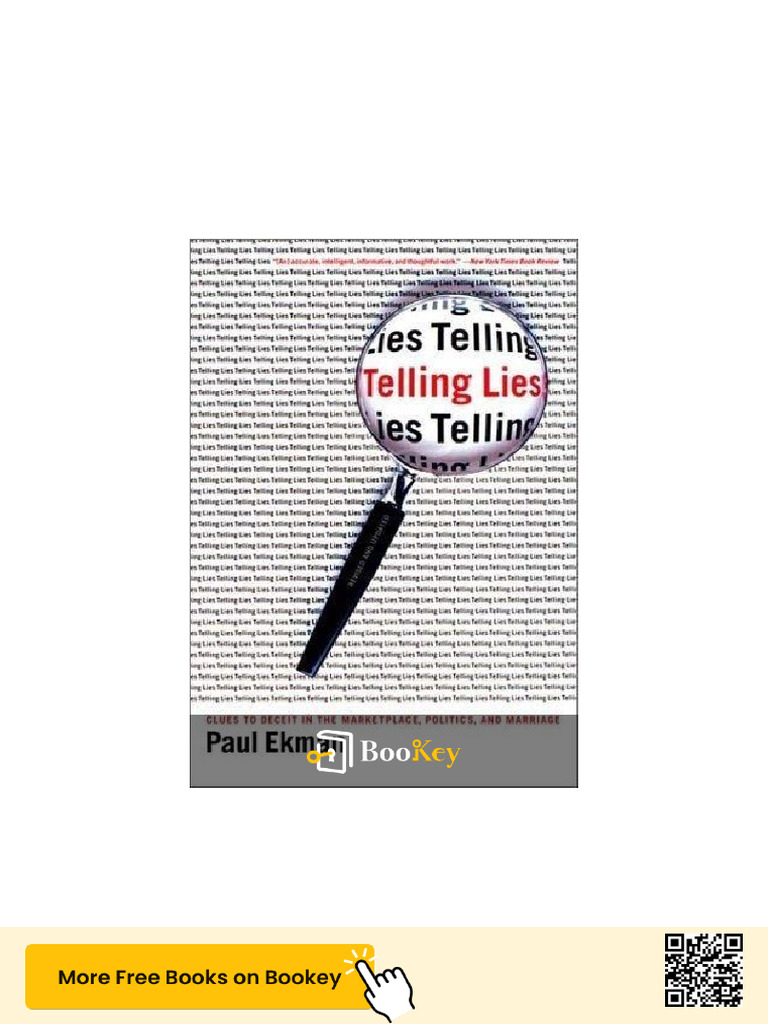 Telling Lies PDF Will Ya. D S S S S S S | PDF | Deception | Lie