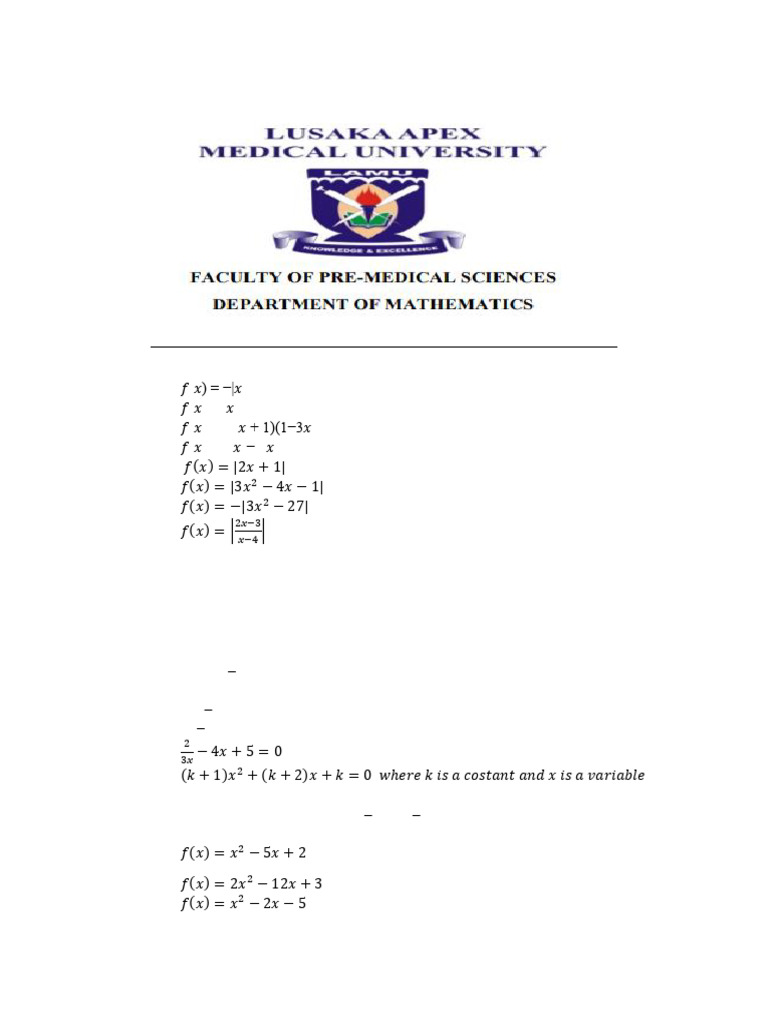 M1001 Sheet 3 26-02-2024-1 | PDF | Mathematical Analysis | Mathematical ...
