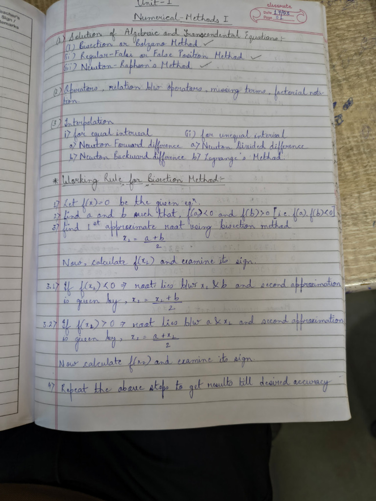Maths m3 Gautam Notes | PDF