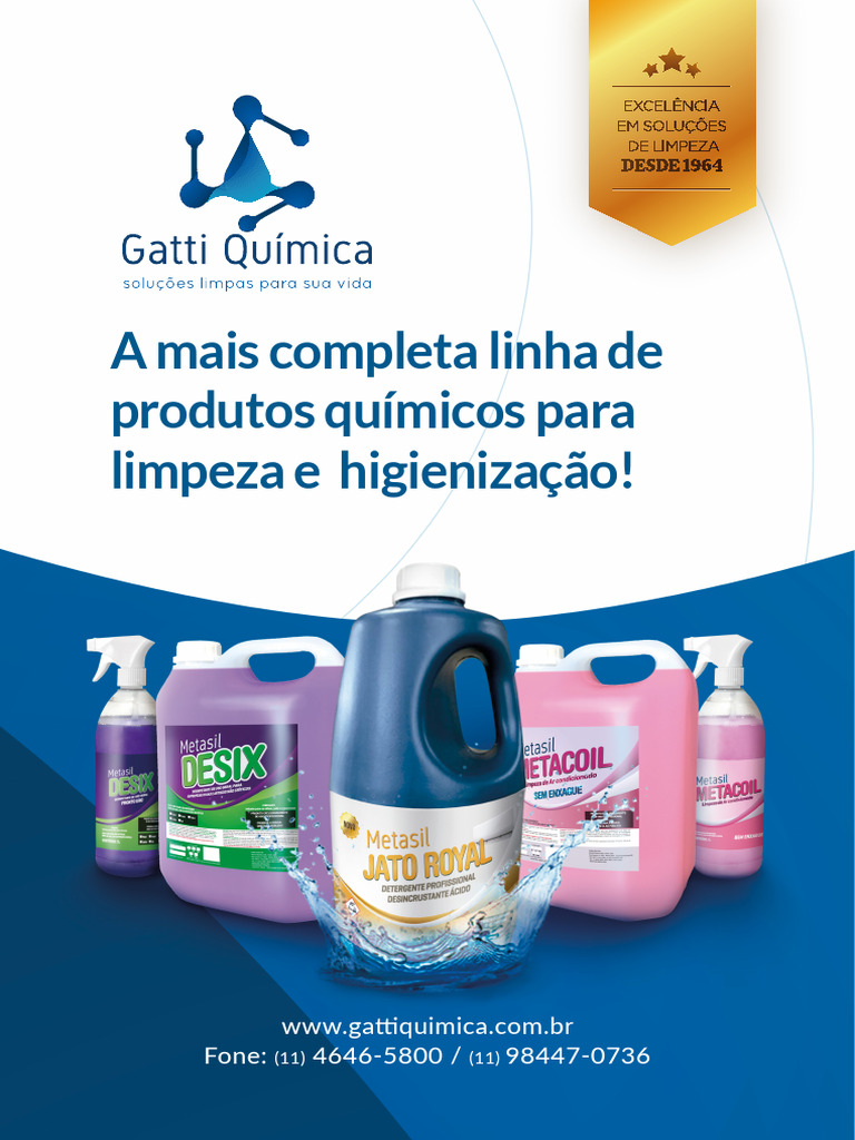 Produtos Metasil para Limpeza Profissional | PDF | Ar condicionado ...