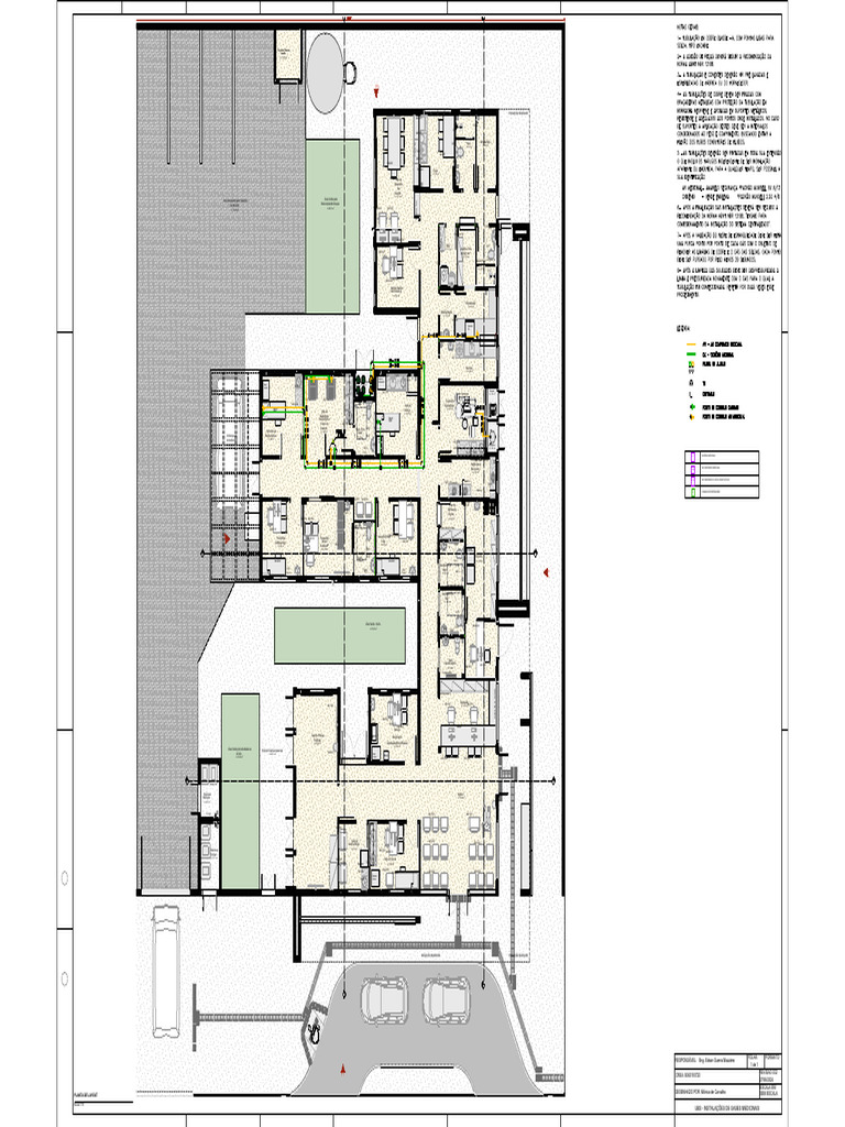 Layout de UBS com Gases Medicinais | PDF | Tecnologias de gás