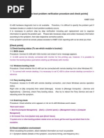 IC 408 Verification Procedure and Check Points