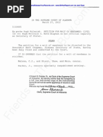 Download McInnish v Chapman - Order Striking Petition for Writ of Mandamus - Alabama Supreme Court - Obama Ballot Challenge - 3272012 by ObamaRelease YourRecords SN87140552 doc pdf