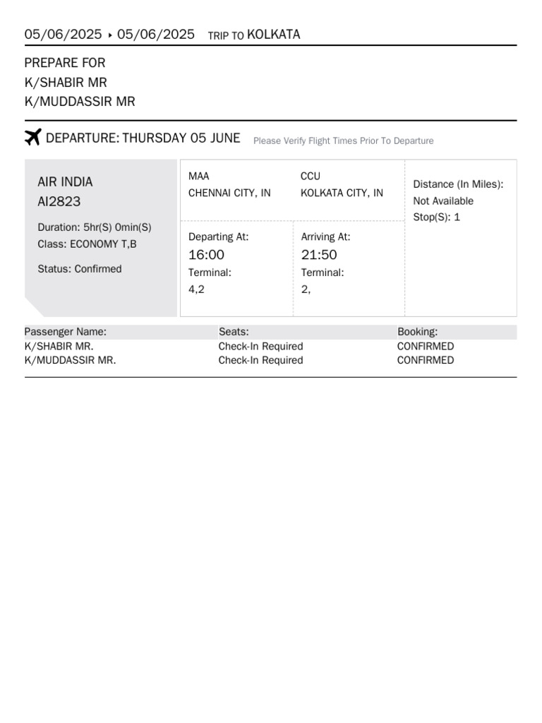 Sample Ticket | PDF
