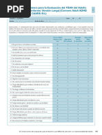 EDE-A Questionnaire for Adolescents | PDF