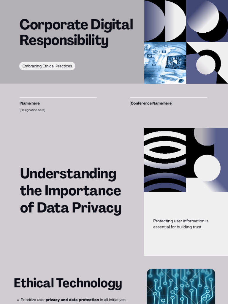 Presentation - Corporate Digital Responsibility | PDF | Sustainability ...