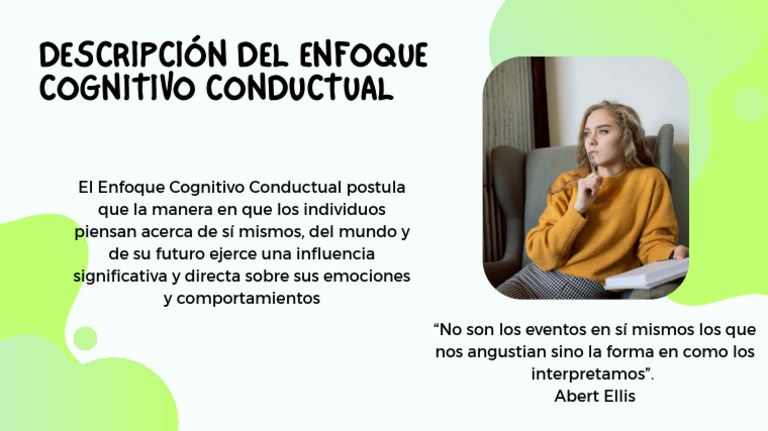 Enfoque Cognitivo Conductual: Interpretación Emocional | PDF