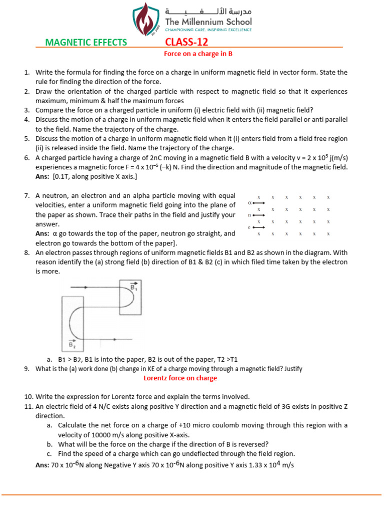 Maximizing Magnetic Force on Conductors | PDF | Magnetic Field | Force