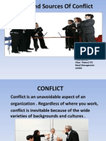 (Vikas) Sources of Conflict