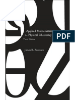 Applied Mathematics for Physical Chemistry 3ed 1998 - Barrante