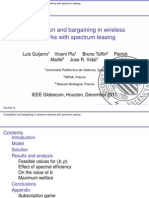Competition and Bargaining in Wireless Networks With Spectrum Leasing