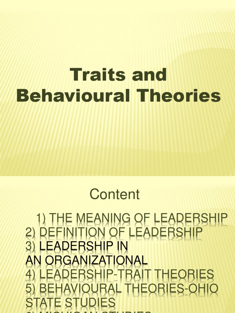 The Behavioral Theory | PDF, image size:768x1024
