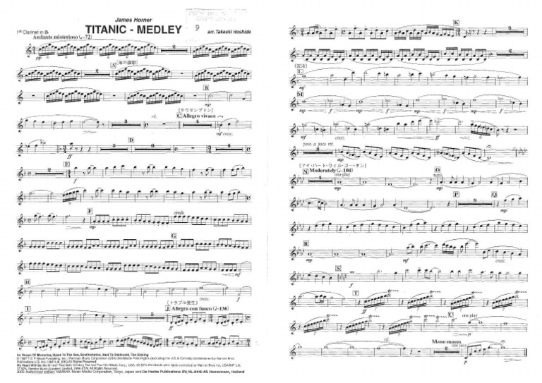 122 Titanic Klarinet1 | PDF