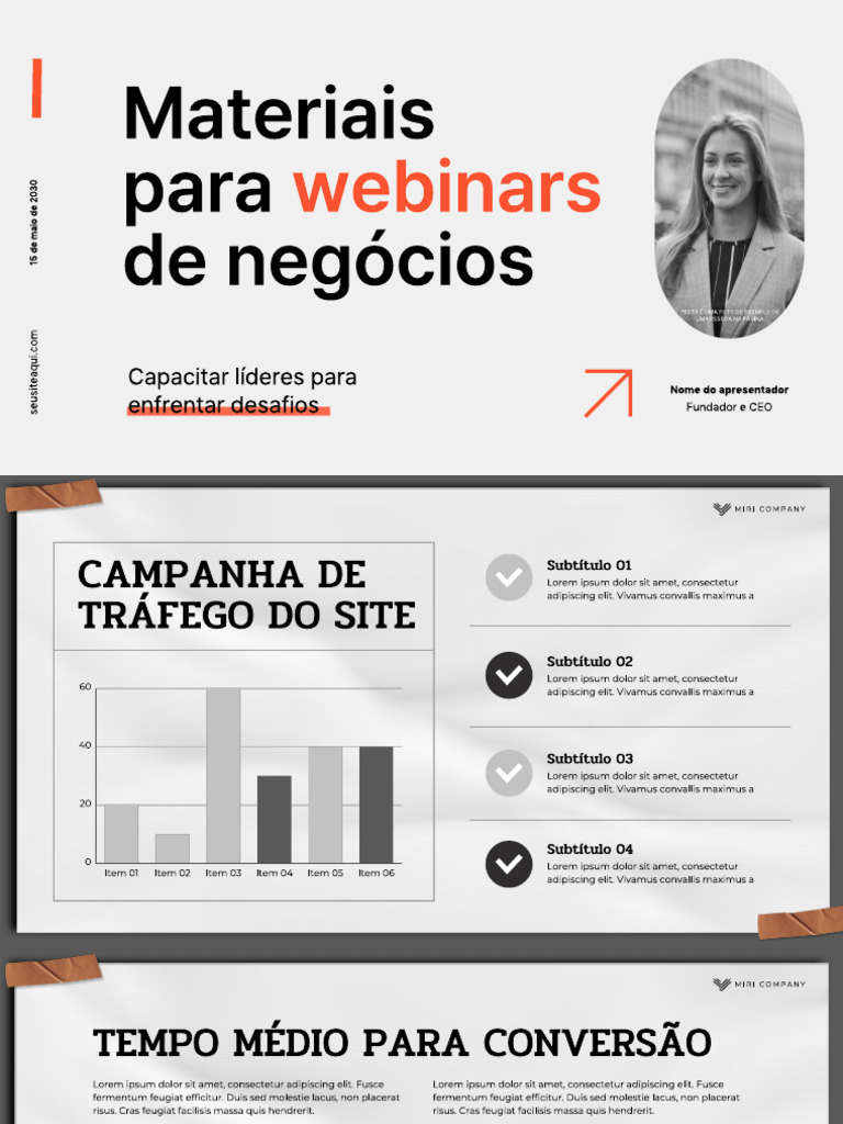 Modelo de Webinars | PDF