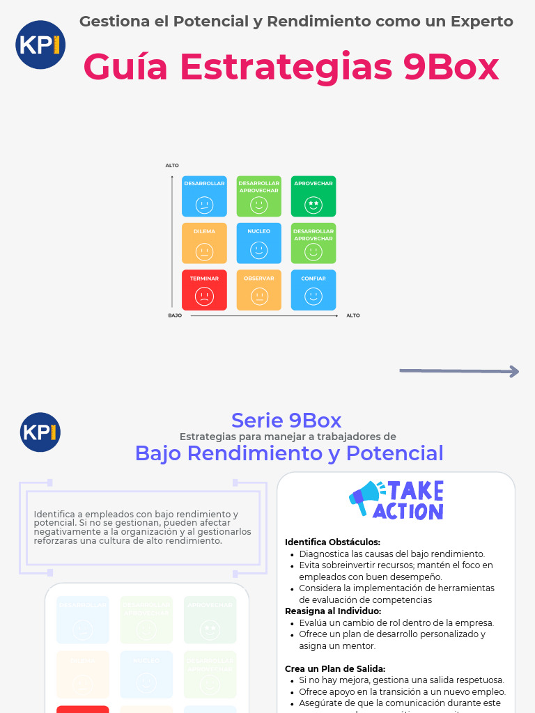 Estrategias 9Box para Gestionar Empleados | PDF | Software