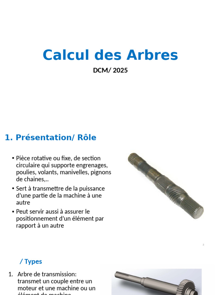 Arbre de transmission, Barre d'Accouplement, de SNT Arbre de transmission