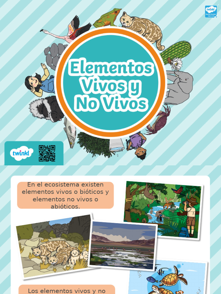 CL CN 1723067091 Powerpoint Elementos Vivos y No Vivos Ver 3 | PDF
