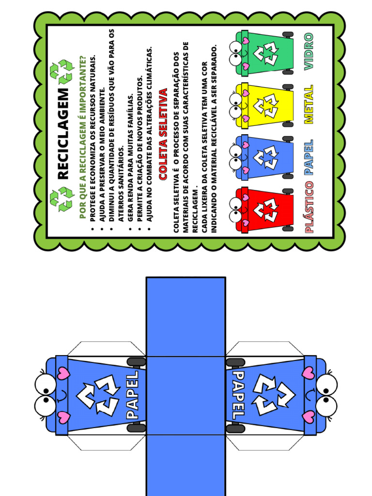 Reciclagem na Educação Infantil | PDF