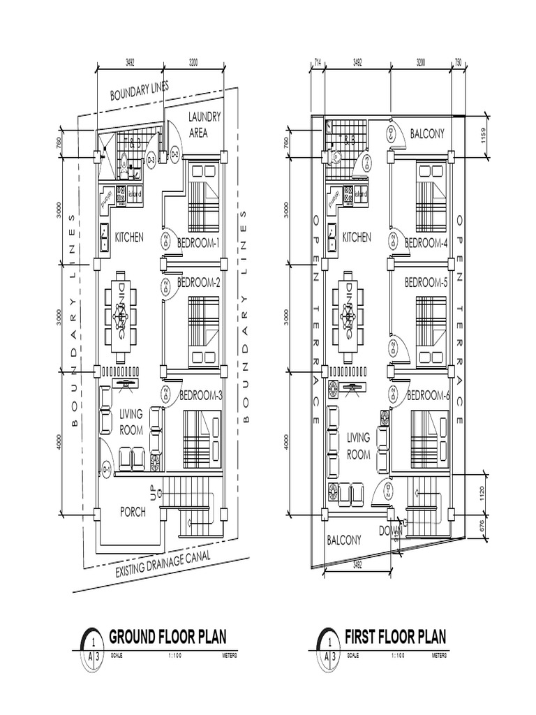 Ground Floor & 1st Floor Plan Revision 001 | PDF