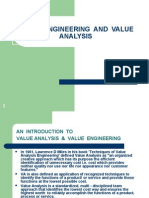 Value Analysis and Value Engineering