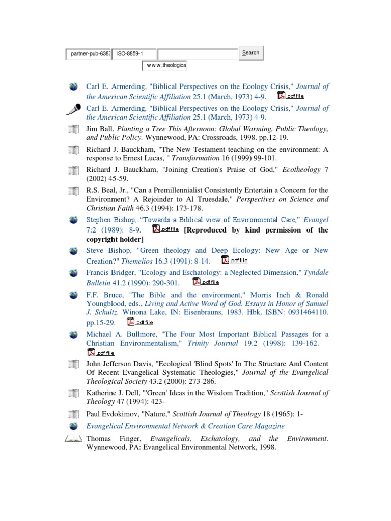 Bibliography of thesis picture