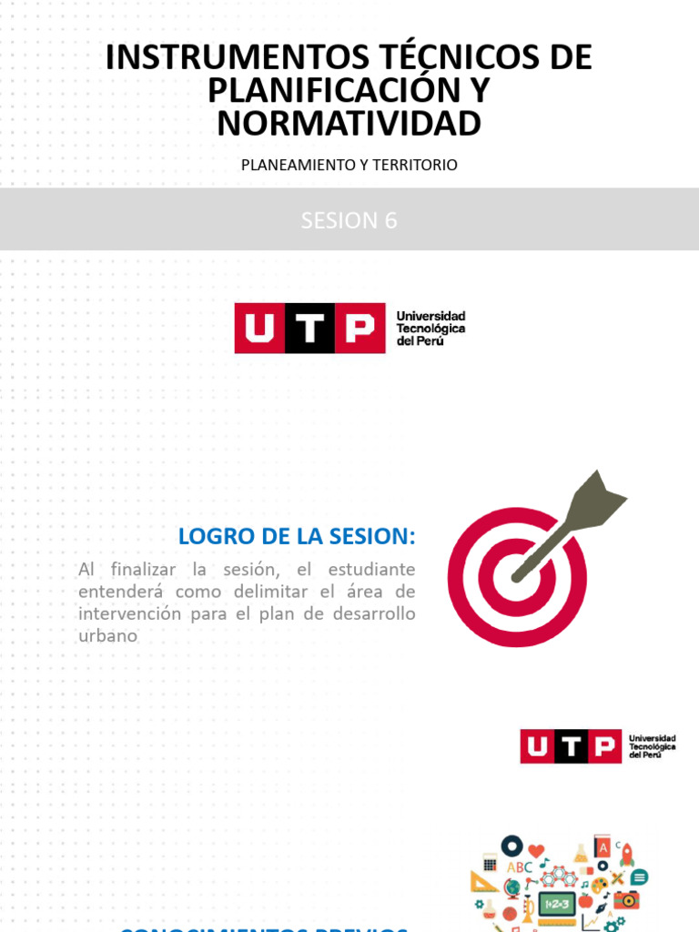 s06 - s6 - Material de Clase | PDF | Planificación urbana | Planificación