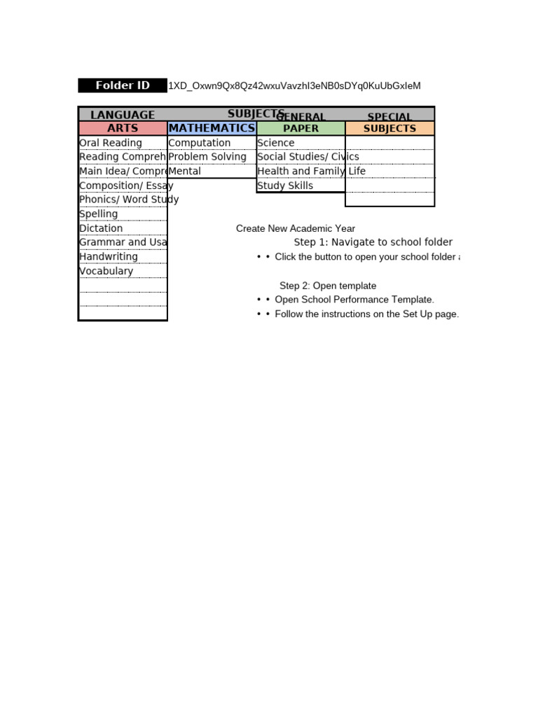 2nd Copy of Copy of Grade 3b Gradebook Language Arts | PDF | Cognitive ...