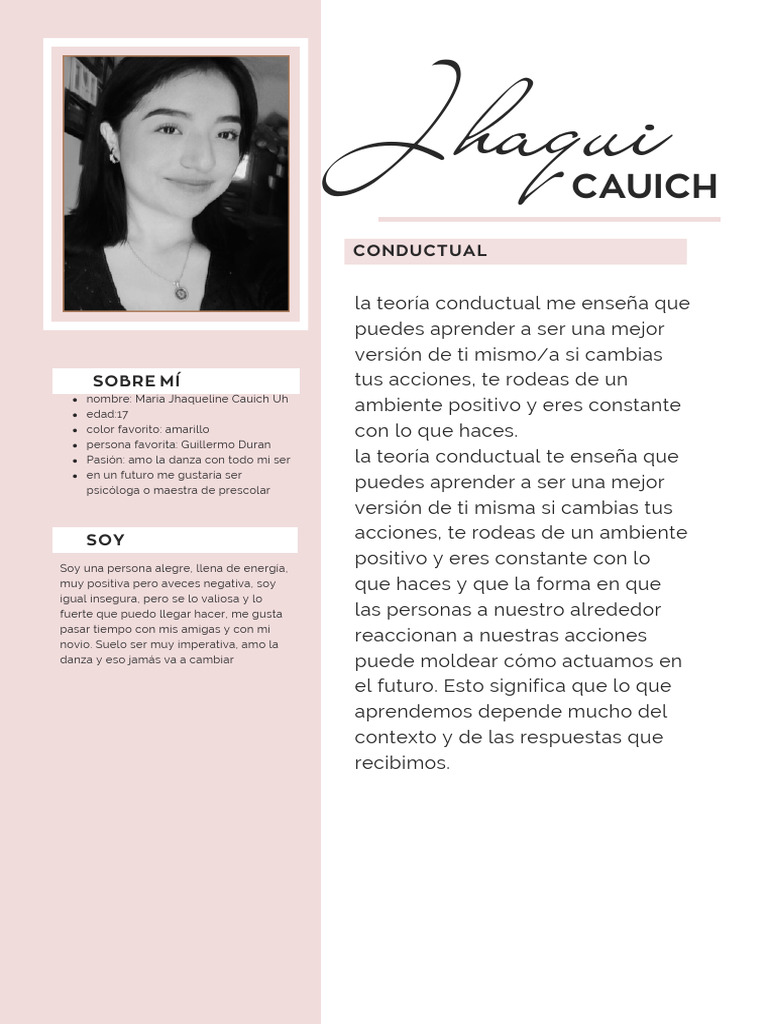 Currículum Vitae CV Diseñadora y Arquitecta Minimalista Rosa (2) | PDF