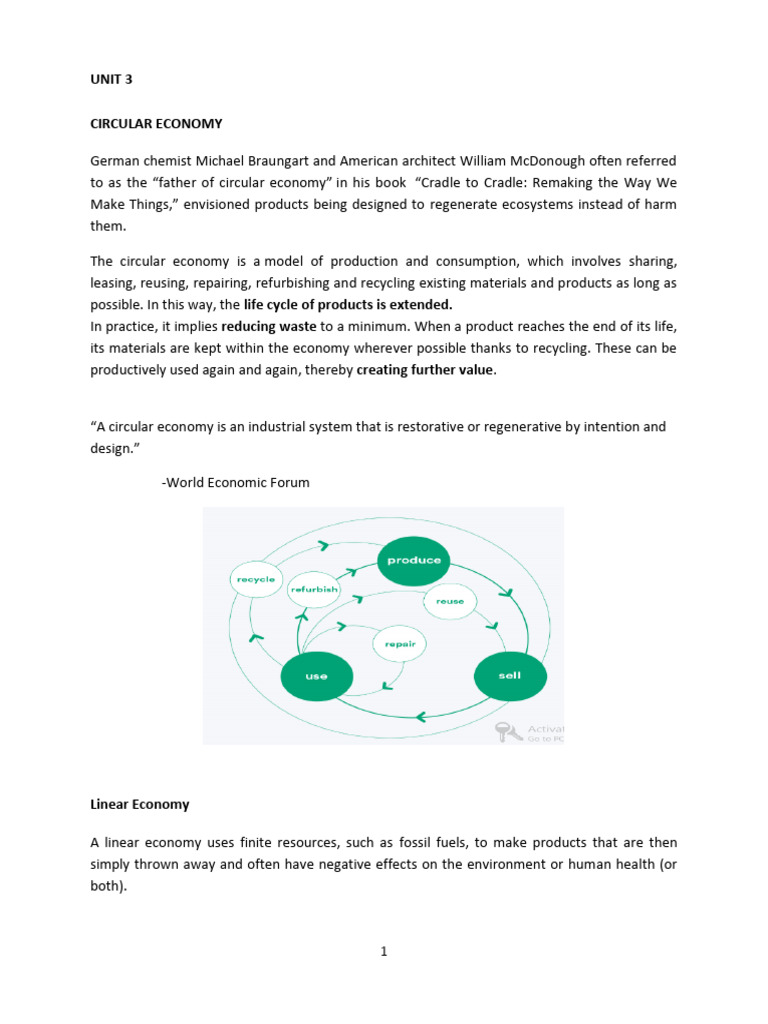 Understanding Circular Economy Principles | PDF | Behavioral Economics ...