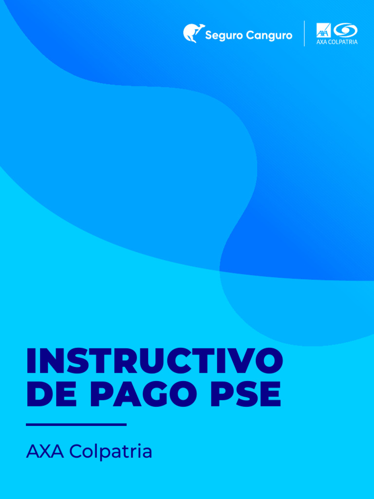 Instructivo de Pago PSE AXA Colpatria | PDF