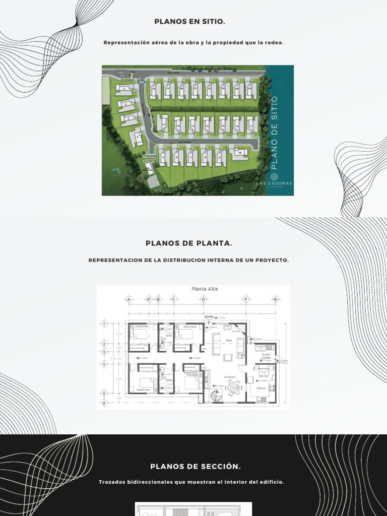 Tipos de Planos Arquitectónicos | PDF