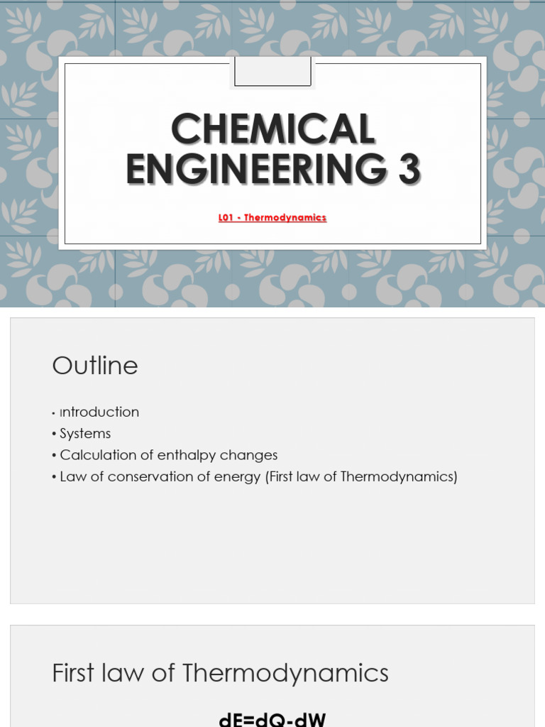 Thermodynamics: Energy and Systems Overview | PDF | Heat | Temperature