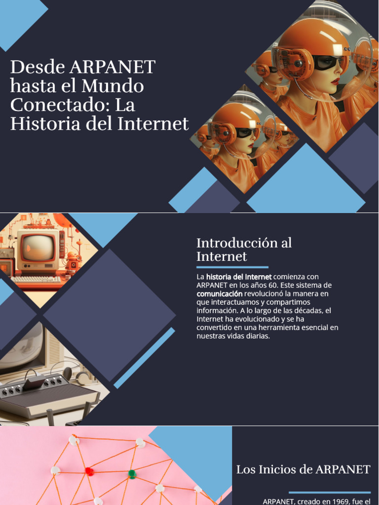 Historia del Internet: De ARPANET a hoy | PDF | Internet | Red mundial