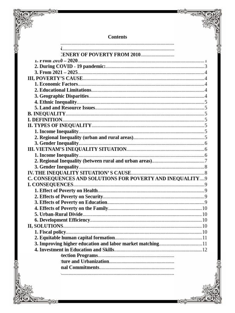 Macro 2 | PDF | Poverty & Homelessness | Economic Inequality