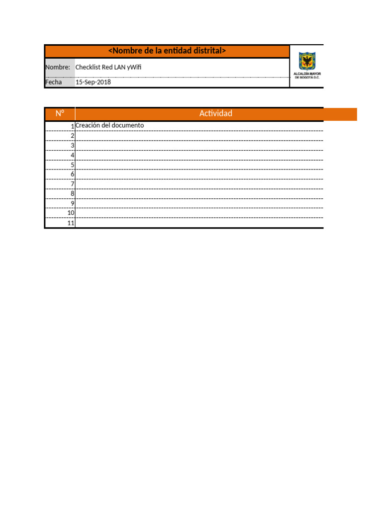 Checklist para Redes LAN y WiFi | PDF | Punto de acceso inalámbrico ...