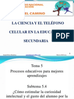 El telefono celular en la educacion secundaria