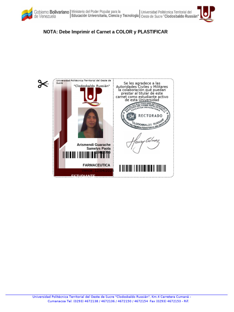 Carnet | PDF