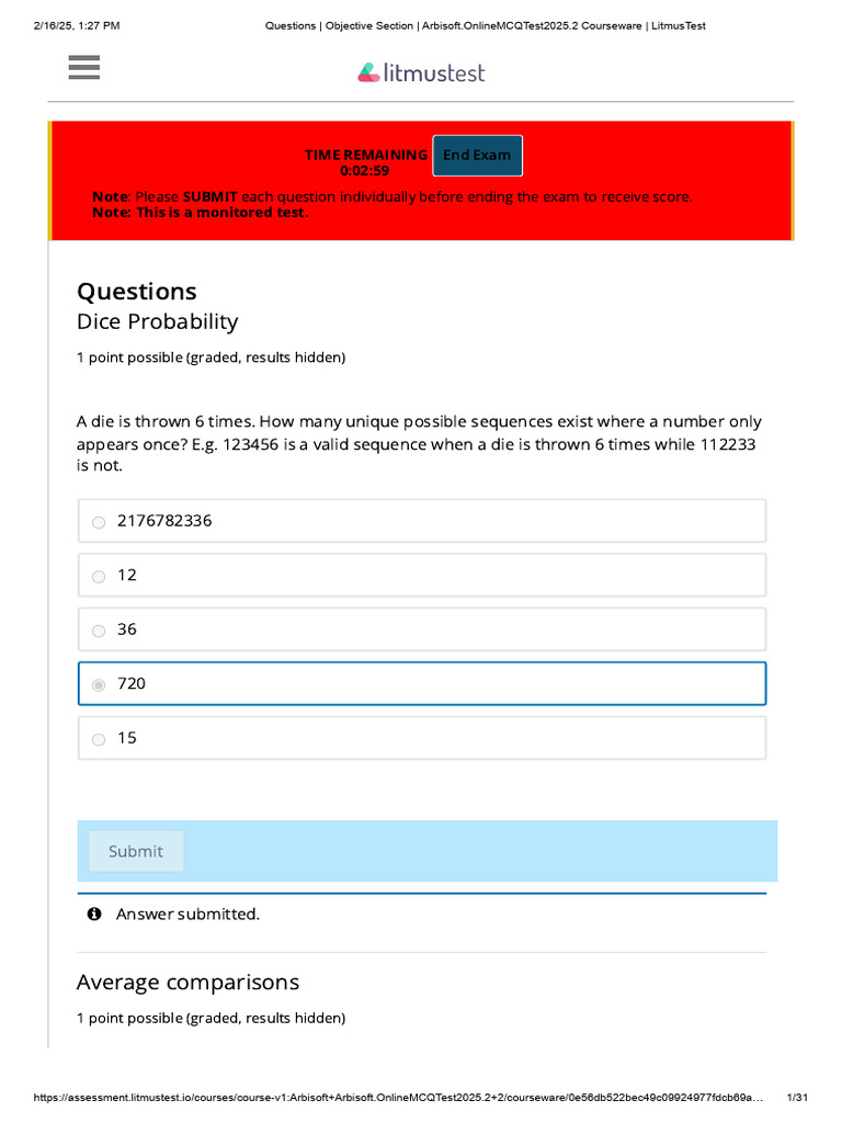Arbisoft Online MCQ Test Questions | PDF | Software Engineering ...