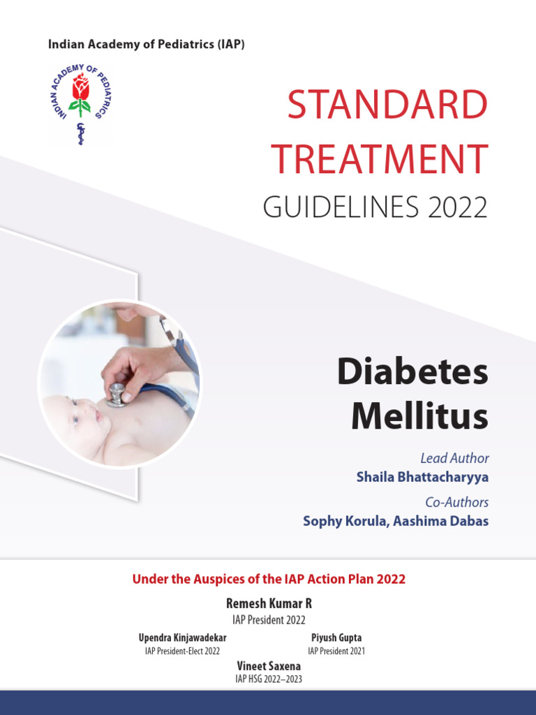 IAP 2022 Diabetes Management Guidelines | PDF | Diabetes | Diabetes ...