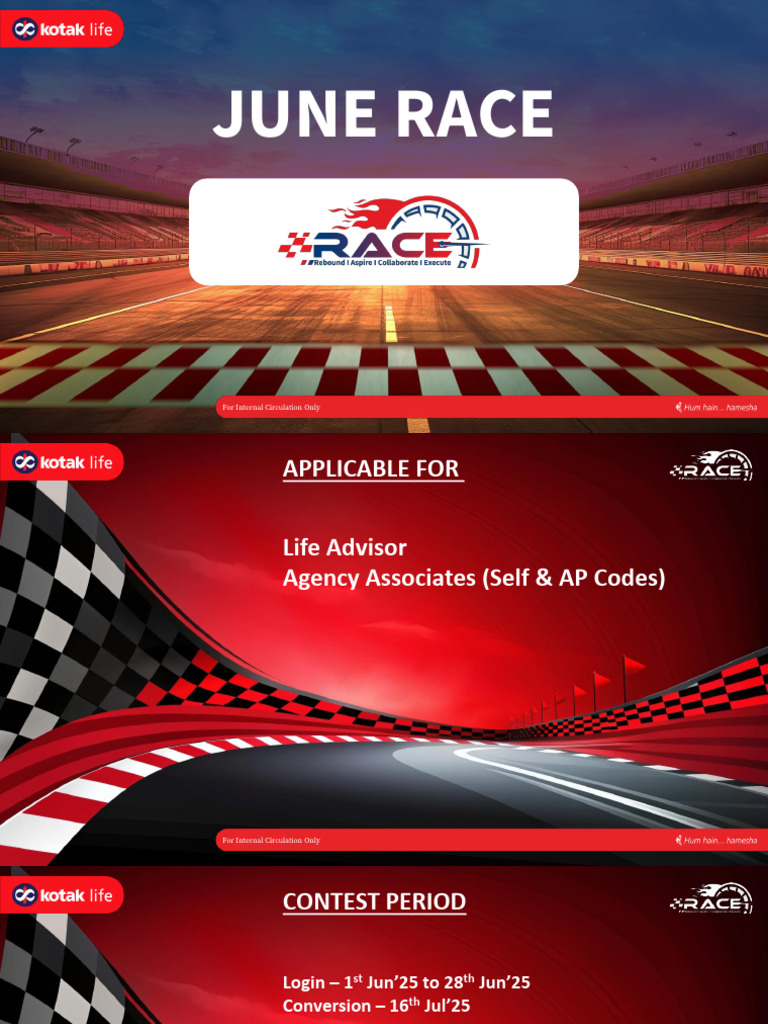 June Race - TIED LA Contest Jun'25 | PDF
