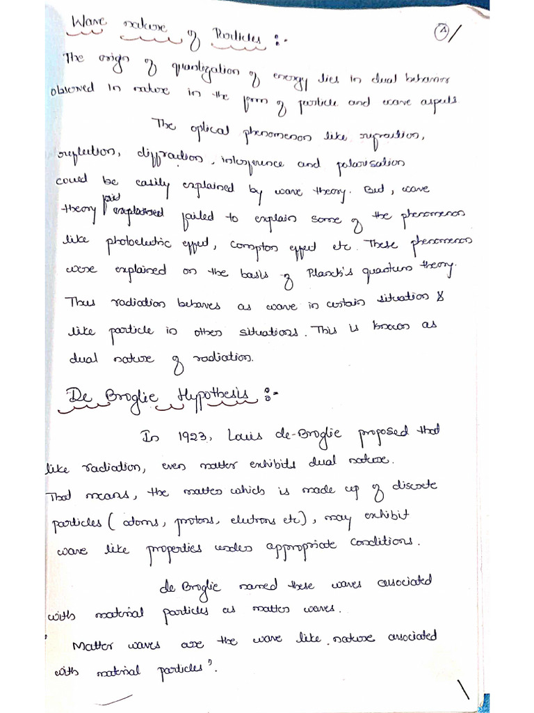 Module 1 Quantum Mechanics Pdf