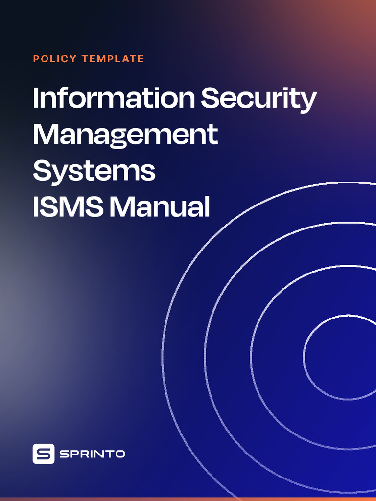 ISMS Manual Overview and Framework | PDF | Information Security ...