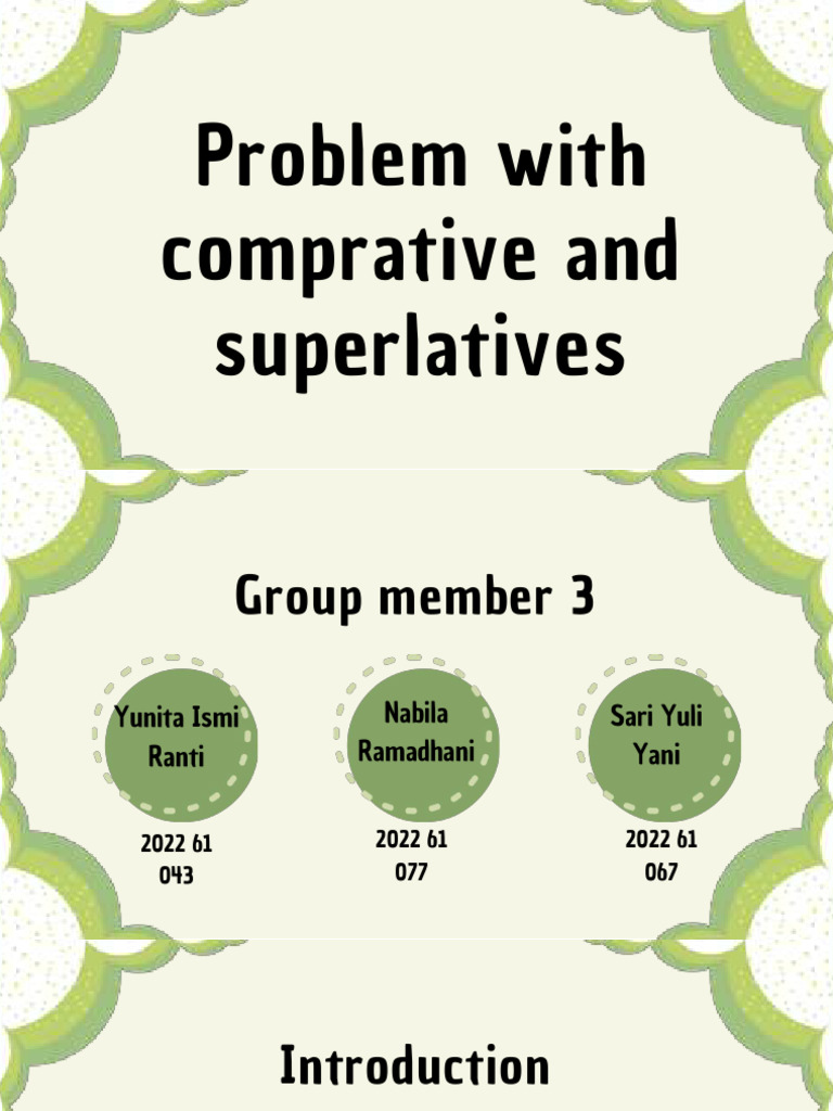 Mastering Comparatives and Superlatives | PDF | Linguistic Typology ...