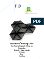 Hexa-Cover (R) Floating Cover Brochure Water Industry
