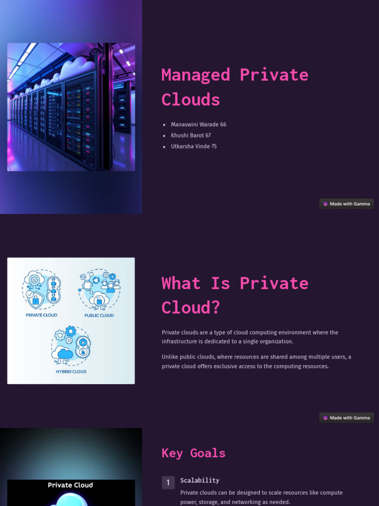 Understanding Managed Private Clouds | PDF | Cloud Computing | Computer ...