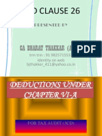 Deductions Under Chapter VI A