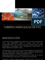 Tuberias Hidraulicas PVC