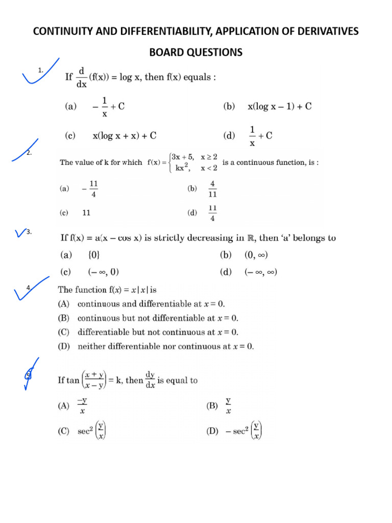 C&D, AOD Board Questions | PDF