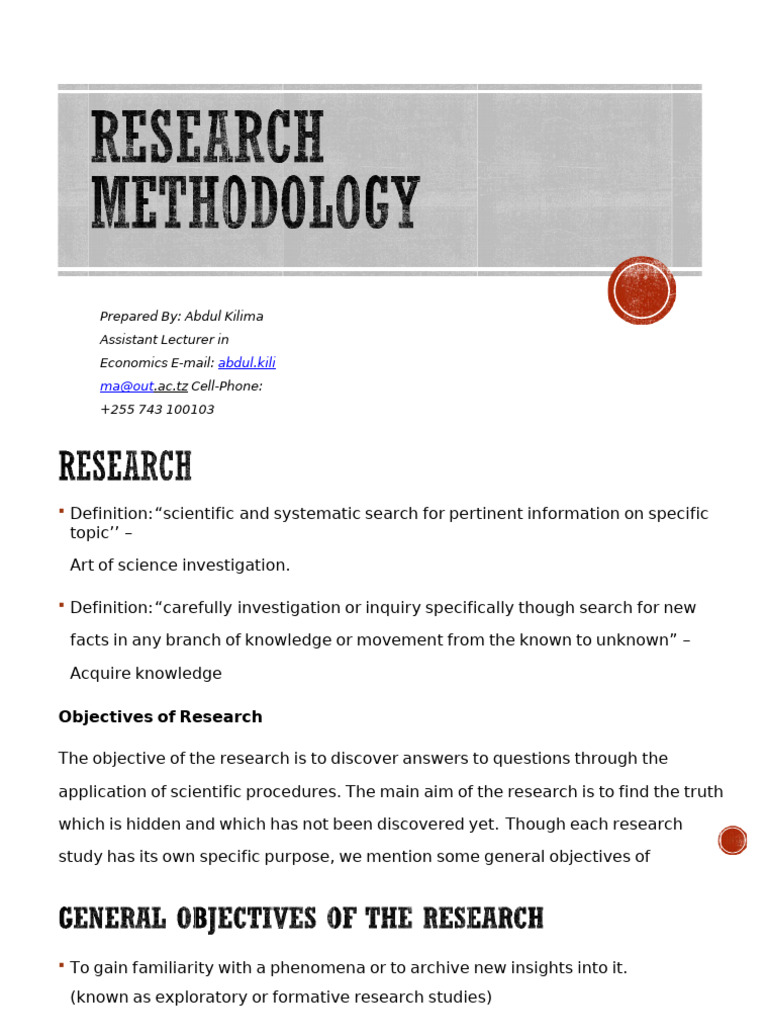 Research Methodology (7 Files Merged) | PDF | Sampling (Statistics ...