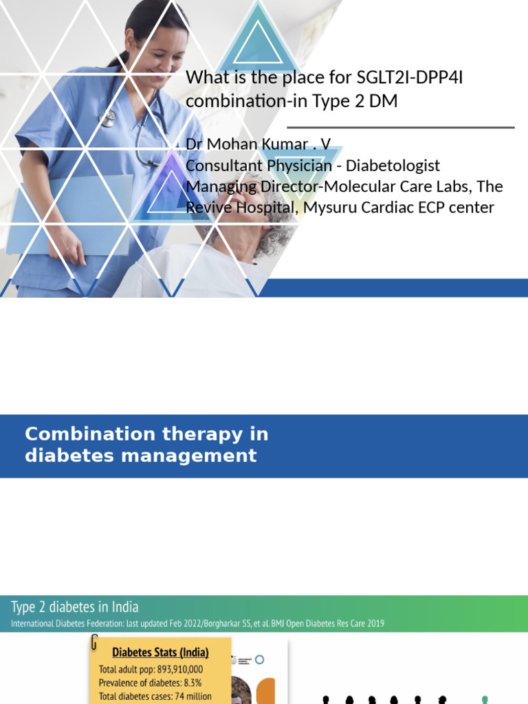 Dual Therapy in Type 2 Diabetes Management | PDF | Diabetes | Glycated ...